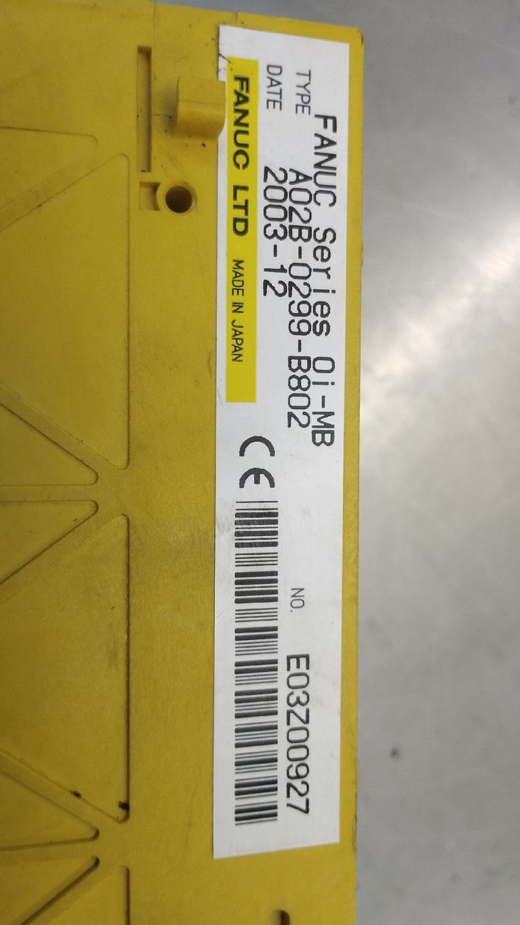 Fanuc Componenti elettronici: fanuc a02b-0299-b802 – Usato da Corcelles-le-Jorat venduto da Benelli_m2 2