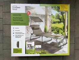 Chaise longue LAVARNO, en aluminium