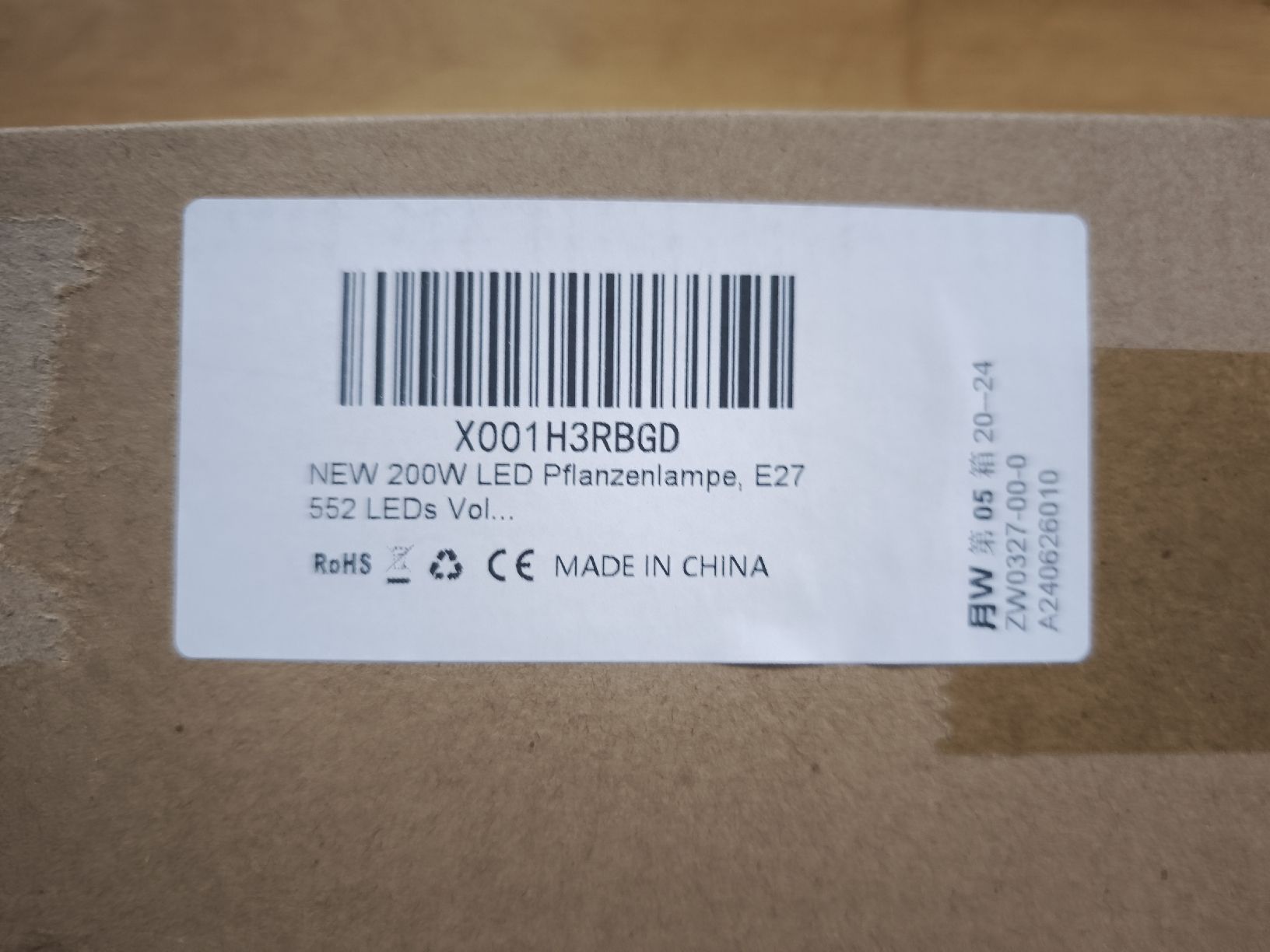 Lampade: LED Pflanzenlampe, Birne 200 Watt – Nuovo e nell'imballaggio originale da Birmensdorf ZH venduto da Hagenbuchertrade 5