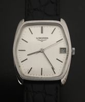 LONGINES HEXAGON DATE Herrenuhr, rev., wie neu