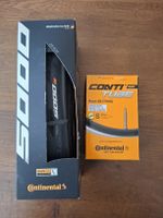 Continental Grand Prix 5000 Reifen und Schlauch 700x25C