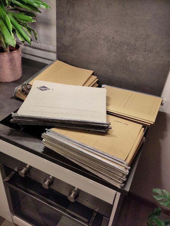 📂 Lot of 125 Hanging File Folders – Like New (2 Sizes) 📂 (Neu (gemäss ...