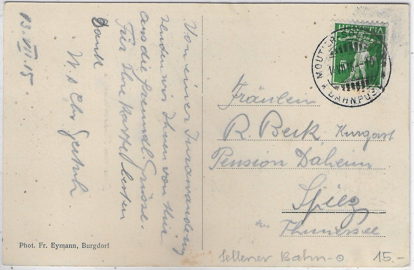 Cartes postales: Gruss vom Hinterweissenstein – D'occasion à Ettingen par Kartenplanet 1