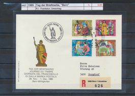1985 Tag der Briefmarke, "Bern", Umschlag