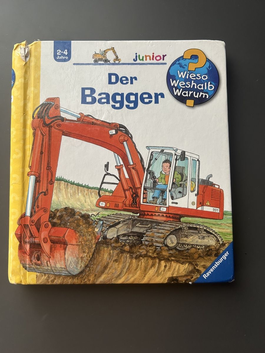Libri: Der Bagger von wieso weshalb warum – Usato da Laufen venduto da nightparrot