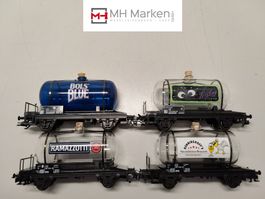 Märklin 44523.003, 44525, 44520, 44523.017 GlaskesselwagenAC