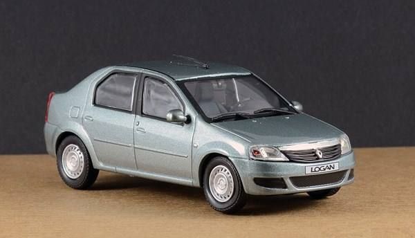 Dacia Modellautos: Dacia / Renault Logan I Phase II 2008-2012 Electrique bleu – Neu und originalverpackt aus Gerlafingen von espero88 2