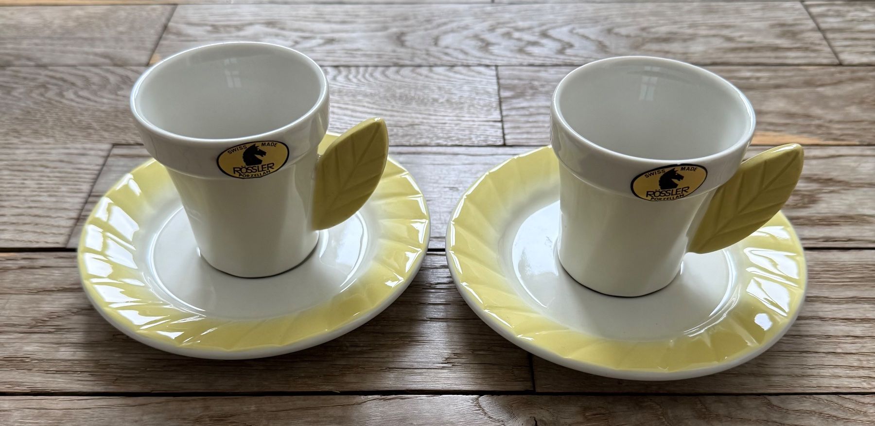Rössler Tazze: Set Mokka- oder Espressotassen Rössler – Usato da Luzern venduto da Mamutpe