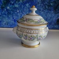 Antike Porzellanbonbondose aus Limoges