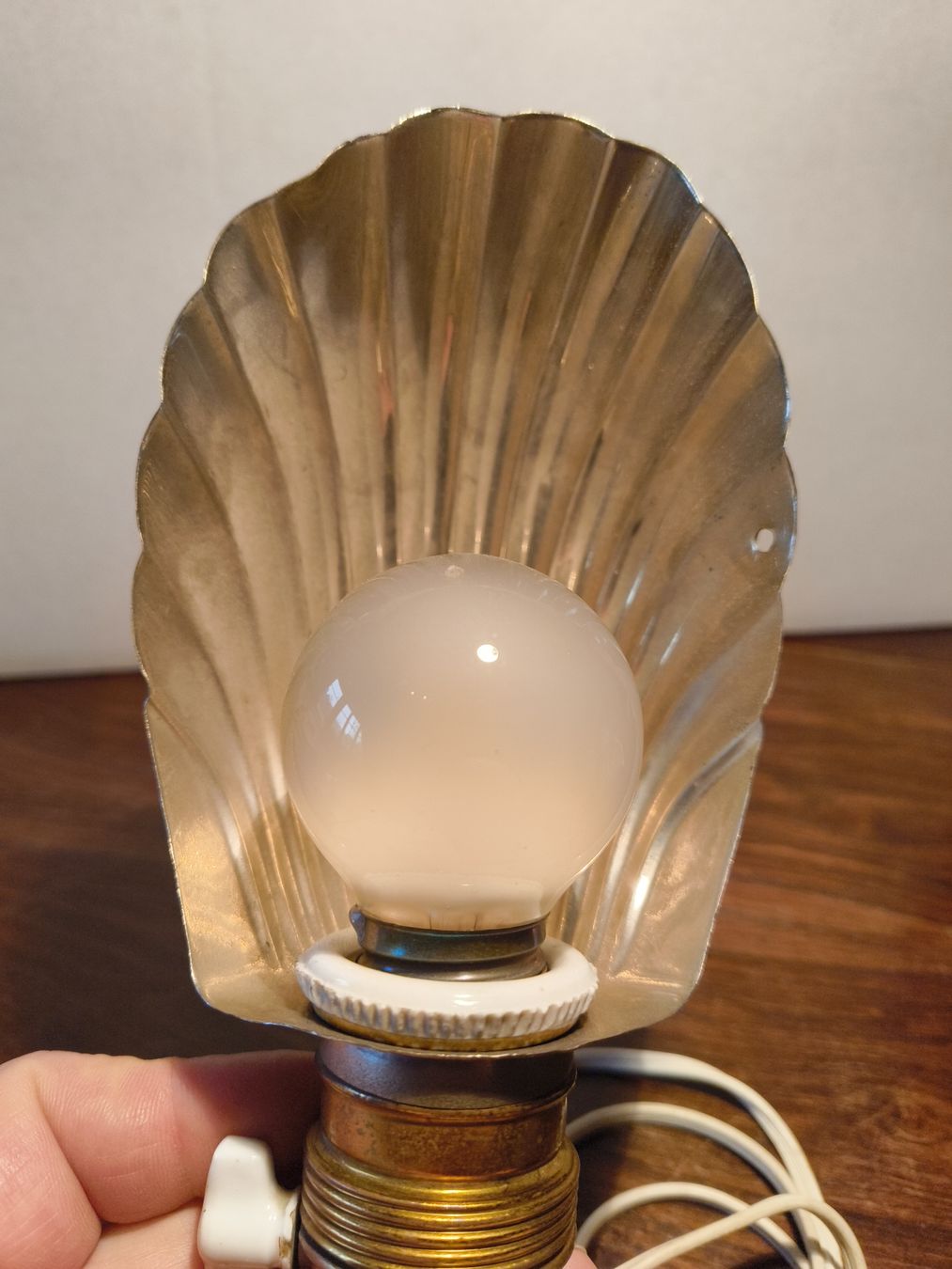 Lampade: Muschelllampe Art Deco – Usato da stettlen venduto da VintageBern_ch 7
