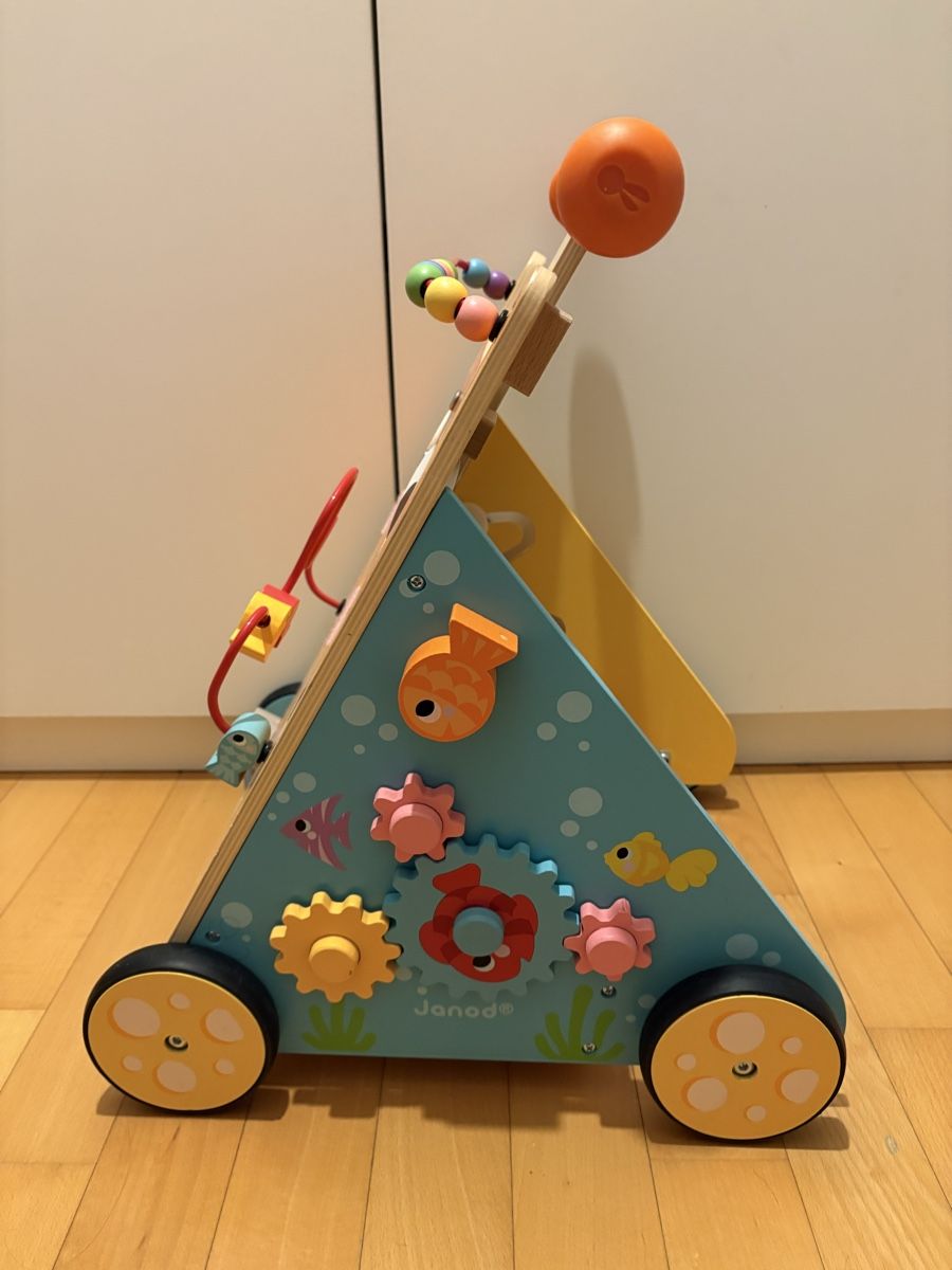 Ausili per la deambulazione: Janod Wooden Activity Baby Walker Cat – Usato da DIETIKON venduto da jmerino17 2