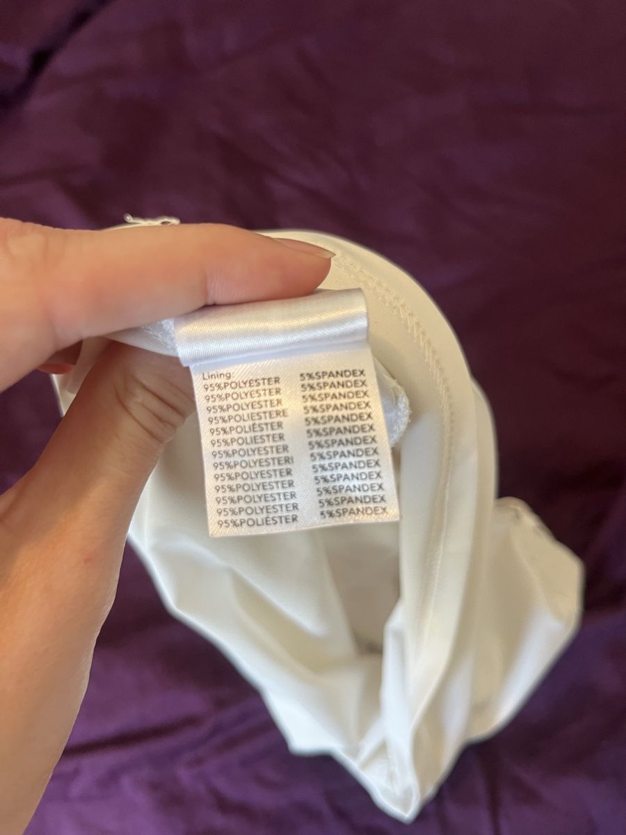 Tops: Top Tiger Mist blanc taille S dentelle polyester – Gebraucht aus Zürich von Noemie1994 3
