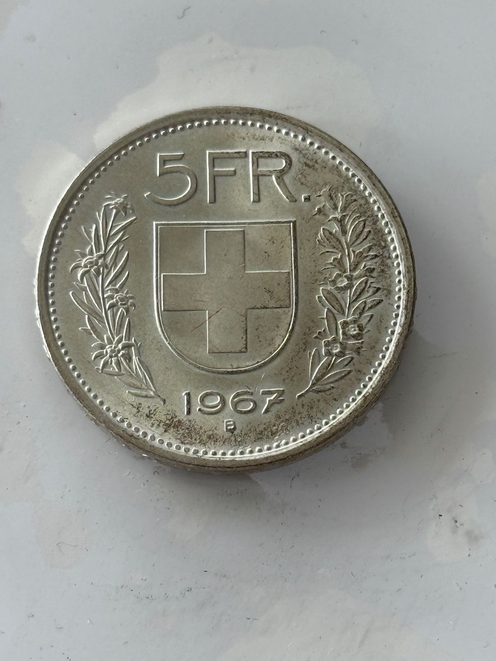 Alle Münzen: 5 Franken 1967  Silber – Gebraucht aus Wallisellen von SWISS_SILVER1 1