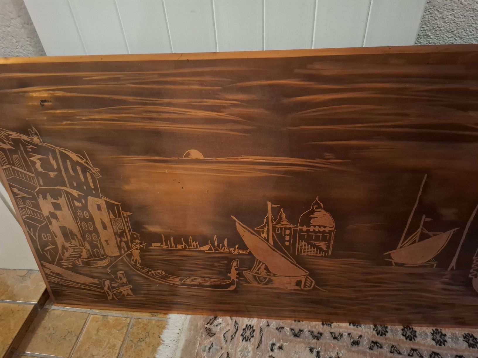 Foto & Immagini: Grosses Kupfer Wandbild Venedig – Usato da Recherswil venduto da Sigi34 1