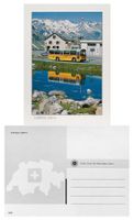Julier Pass Surses Bivio Engadin Postauto Saurer RH525-23