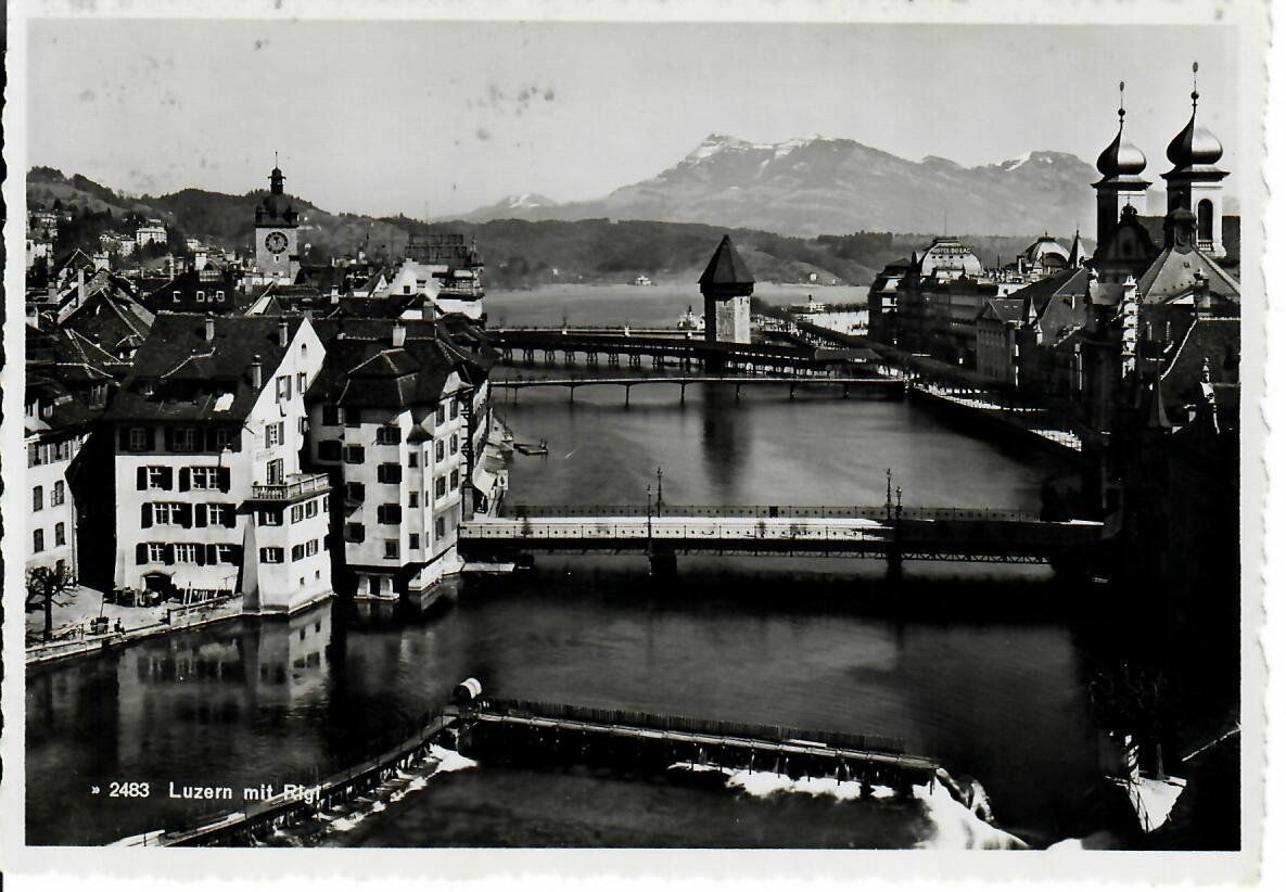 Ansichtskarten: Luzern – Gebraucht aus Hochdorf von Ziegel-16
