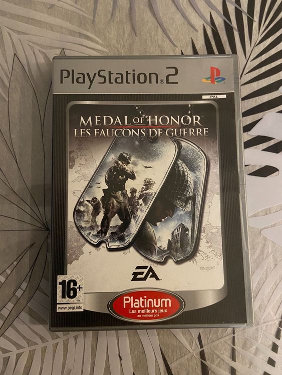 Medal Of Honor : Les Faucons De Guerre Sur Sony PS2 – Jeu D'occasion En Très Bon état, Complet Avec Boîtier Et Livret