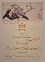 Mouton Rothschild Litho, 1996, Gu Gan