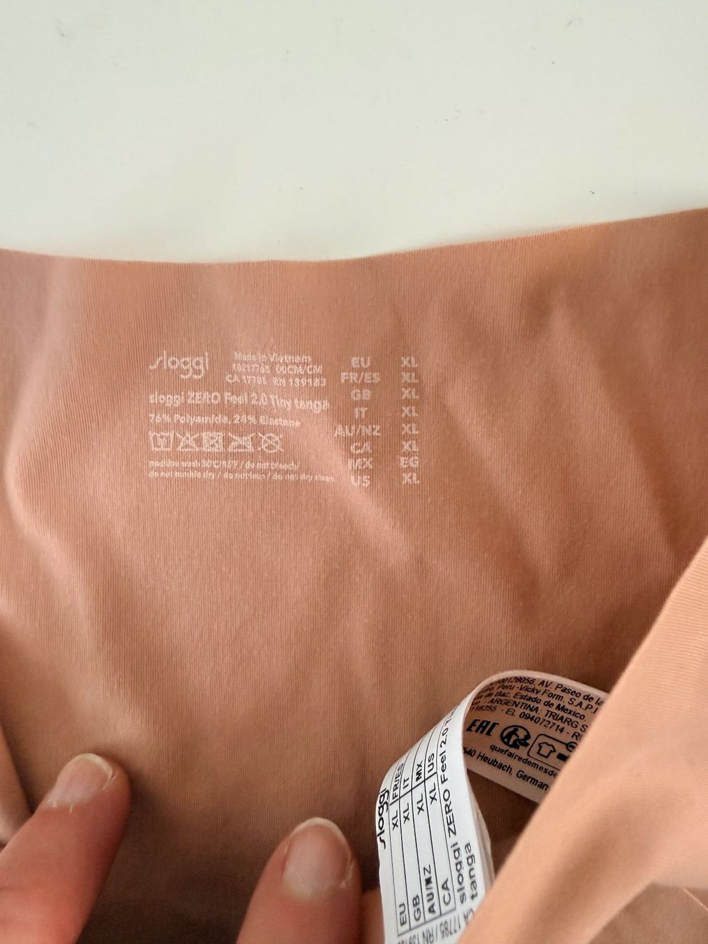Sloggi Autres dessous: SLOGGI, Tiny Tanga ZERO FEEL, Grösse XL, Farbe Hellbraun – Neuf avec emballage d'origine à Rudolfstetten par gst_g7xl 1
