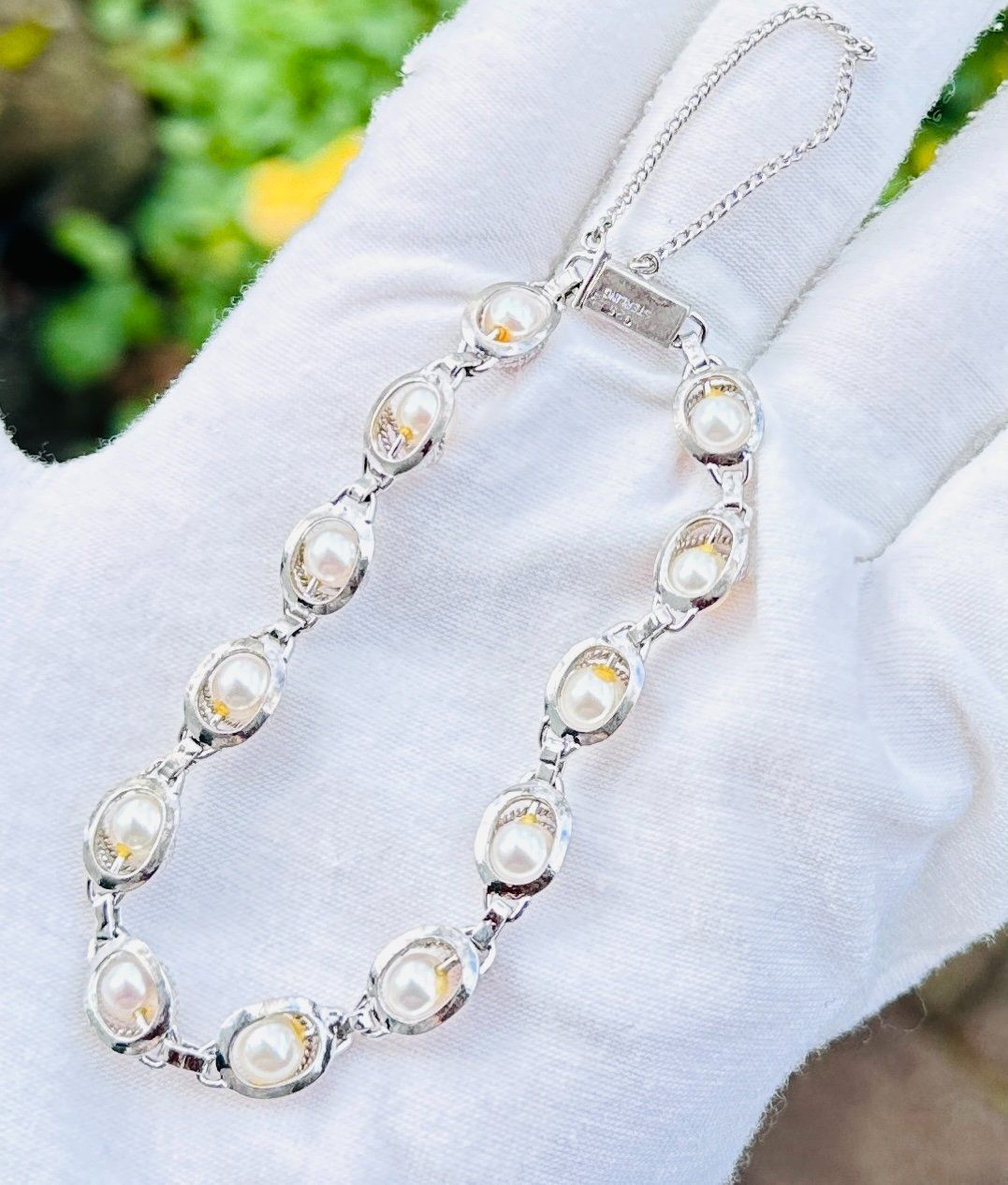 Bracciali & Braccialetti: Wunderschönes 925 Sterling Silber Perlenarmband – Usato da Oberrüti venduto da siyito 4