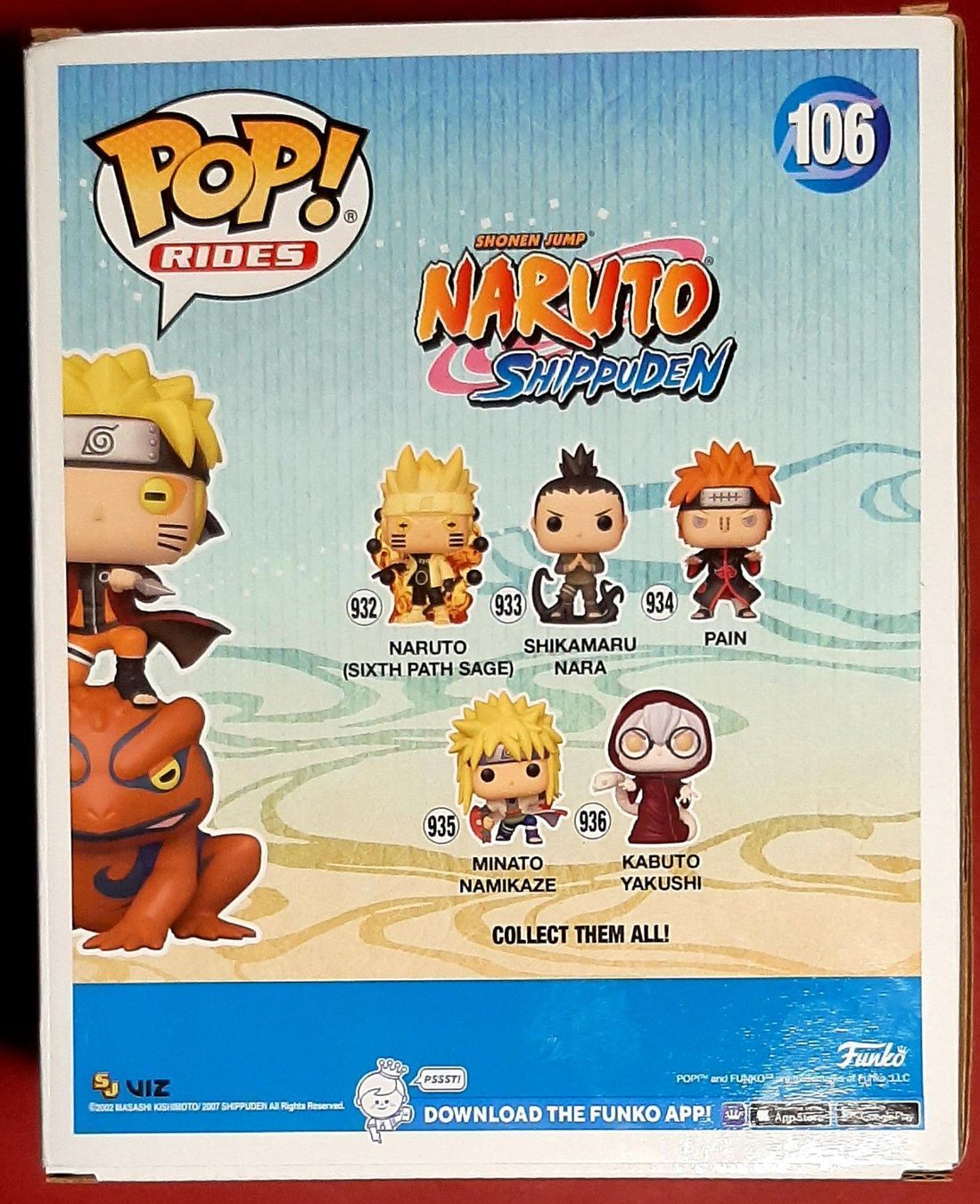 Funko Statuette: Funko Pop Naruto On Gamakichi – Nuovo e nell'imballaggio originale da Montet (Glâne) venduto da KOADA 1