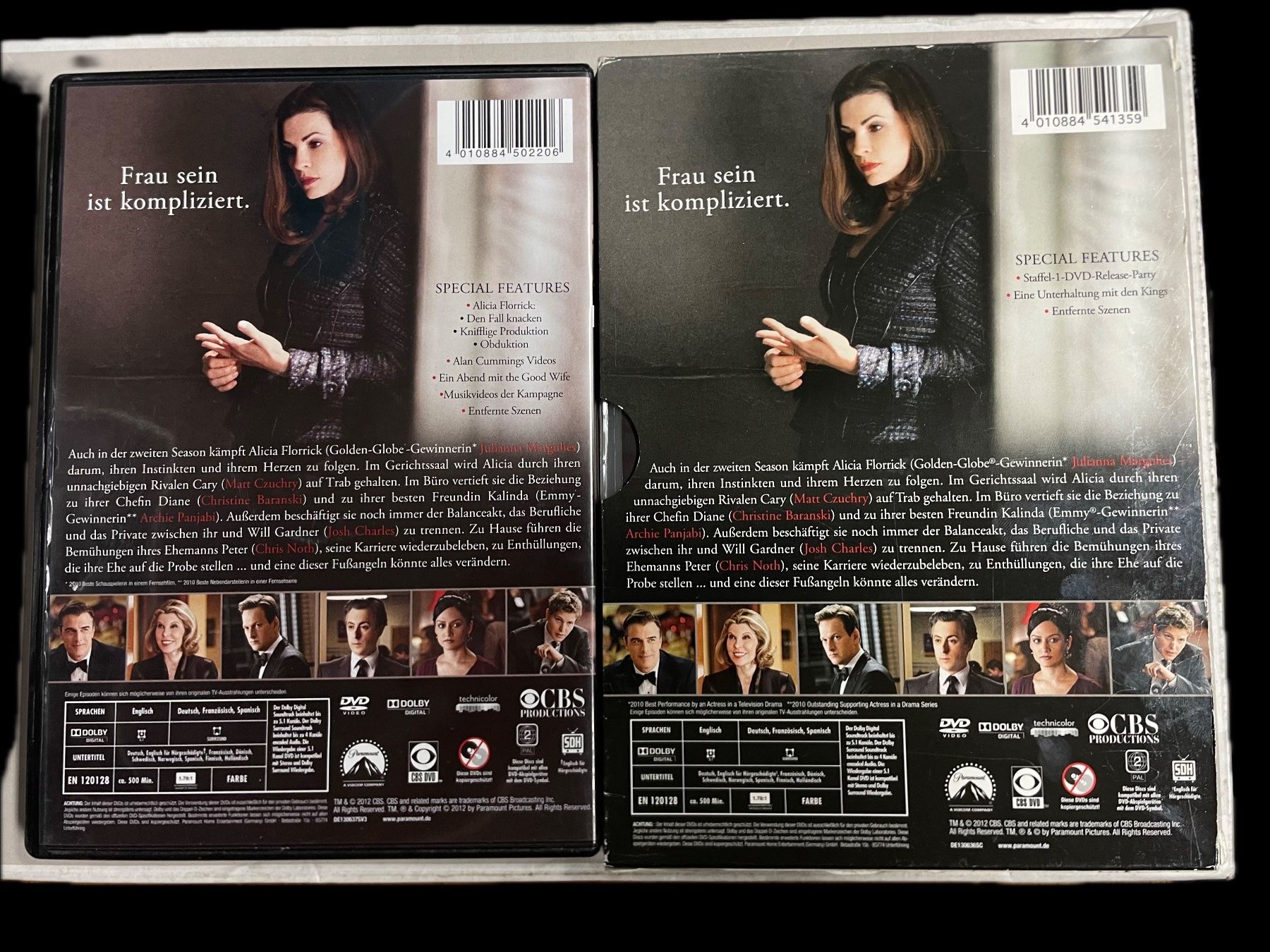 Tutti i DVDs: The Good Wife 2.1 + 2.2 – Usato da Muri b. Bern venduto da AdidasCollector 1