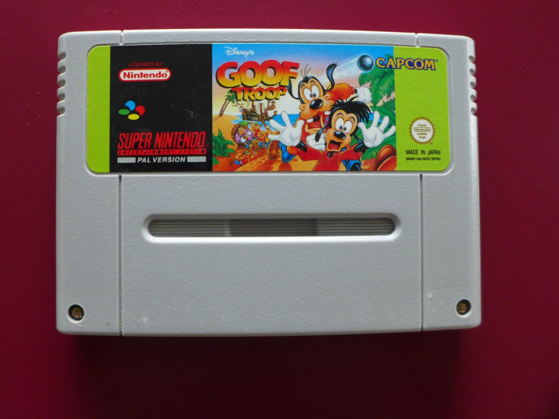 Nintendo Spiele: SNES Goof Troop – Gebraucht aus Rapperswil SG von Vespinone