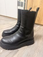 Chelsea Boots schwarz mittelhoch akzeptabler Zustand