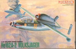 1/72 He 162 A-2 Volkjager Dragon 5001