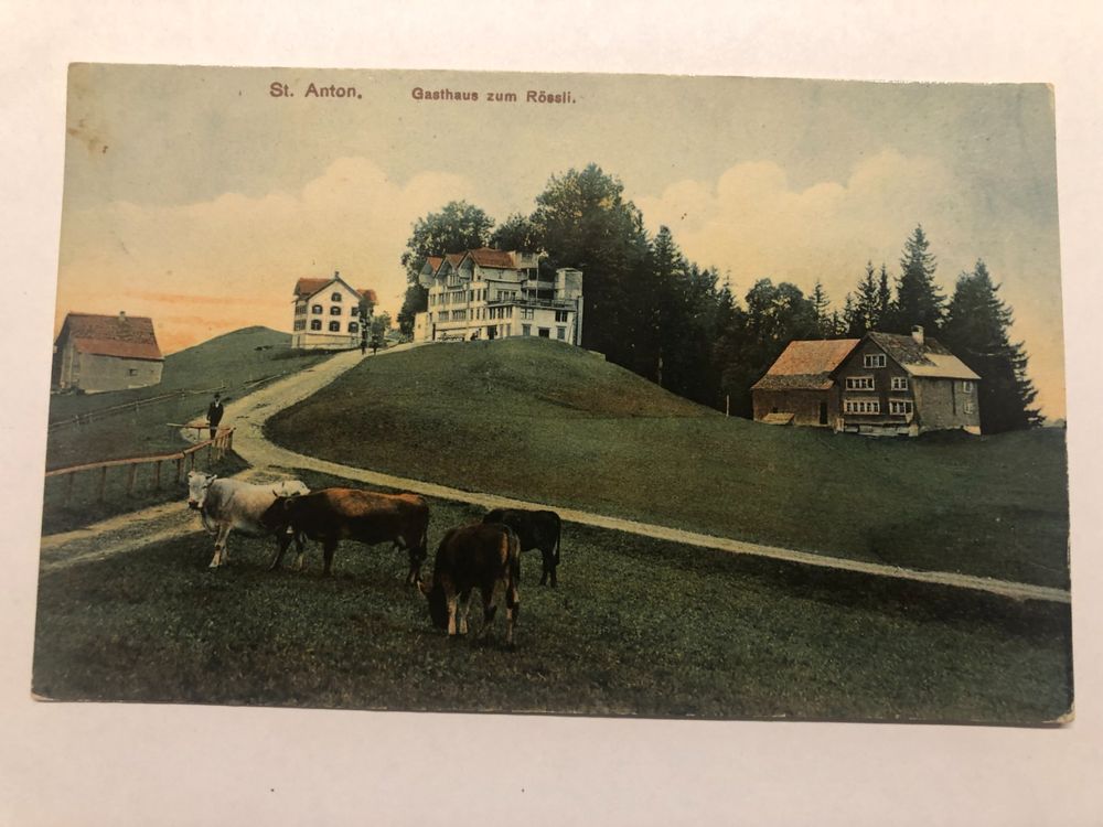 St Anton Gasthaus Zum Rössli 1914 Kaufen Auf Ricardo