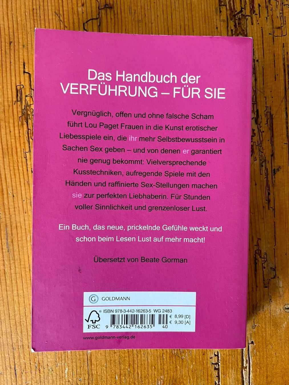 Libri: Die perfekte Liebhaberin - Lou Paget – Usato da Zürich venduto da lisitsyna 1