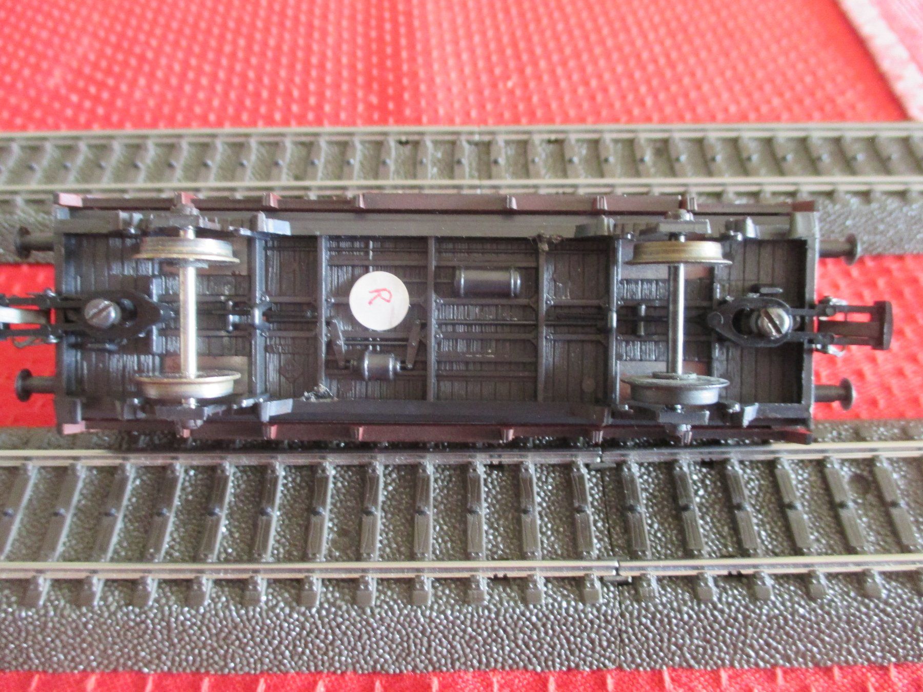 Roco Modellini di ferrovie: Roco H0 DC DB Gm 39 Güterwagen – Usato da Breitenbach venduto da anti11 3