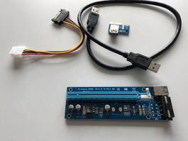 KOLINK PCI-E 1x auf 16 x Powered Riser