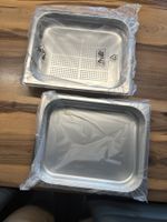 Gastro Norm GN 1/2 Behälter, gelocht & ungelocht, Neu!