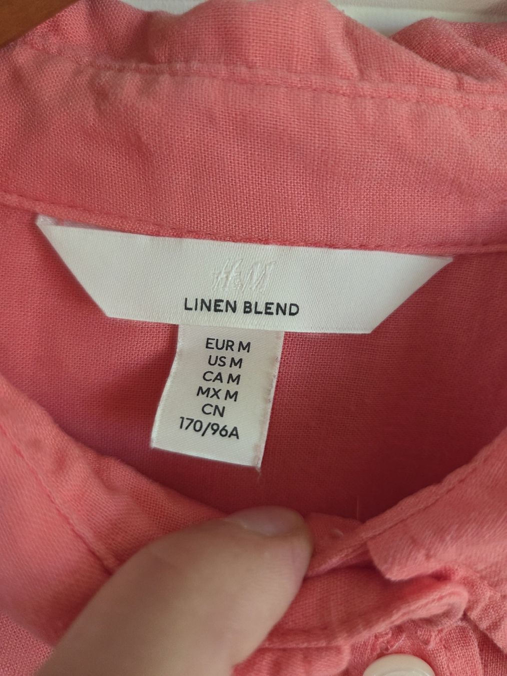H&M Camicette: Damen Bluse / Hemd Grosse M H&M Linnenblend  – Usato da Walchwil venduto da Petulas 1