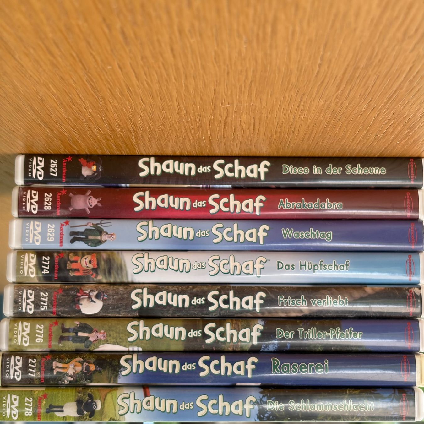 Alle DVDs: Shaun das Schaf DVD-Sammlung – Gebraucht aus Thun von SS147 1