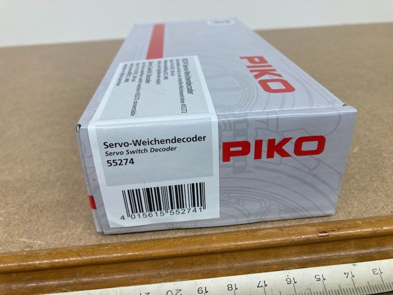 Piko Modellini di ferrovie: Piko H0 55274 Servo - Weichendecoder neu in OVP – Nuovo e nell'imballaggio originale da Büsserach venduto da ModellbahnDepot 1
