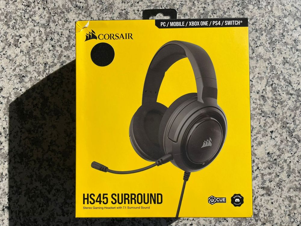 Gaming Headset Corsair HS45 Surround Carbon Kaufen auf Ricardo