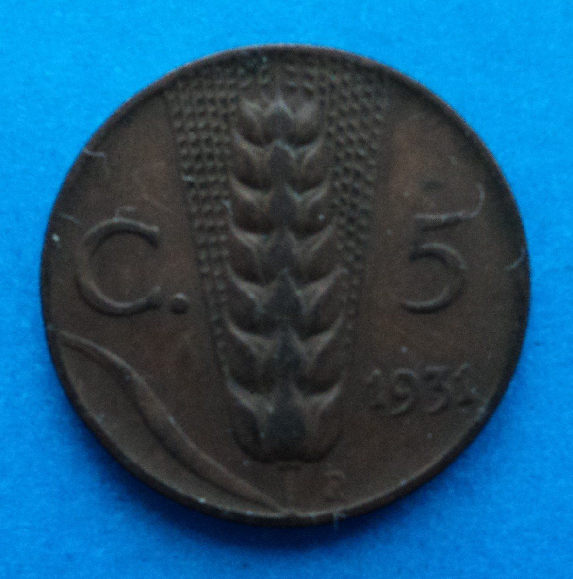 Tutti le monete: Italien: 5 Centesimi 1929 bis 1933, SS. – Usato da Basel venduto da maripas17 6