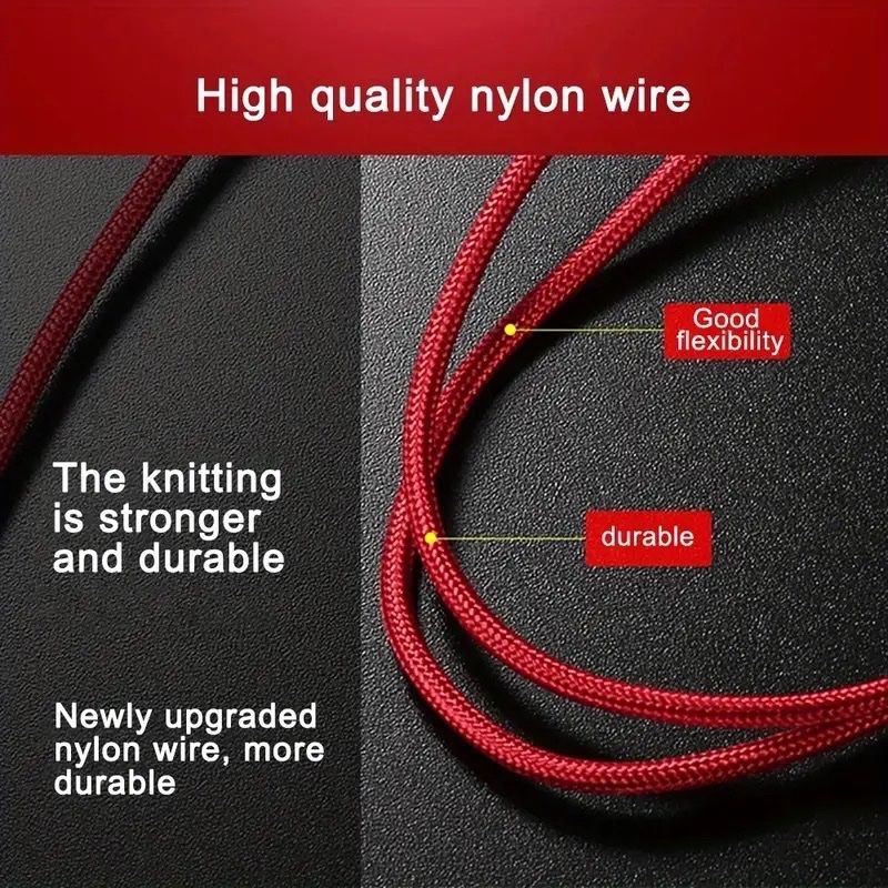Cavi: 3in1 Ladekabel Nylon USB Typ-C Micro iPhone Handy – Nuovo e nell'imballaggio originale da Wettingen venduto da Chnoelleli 2