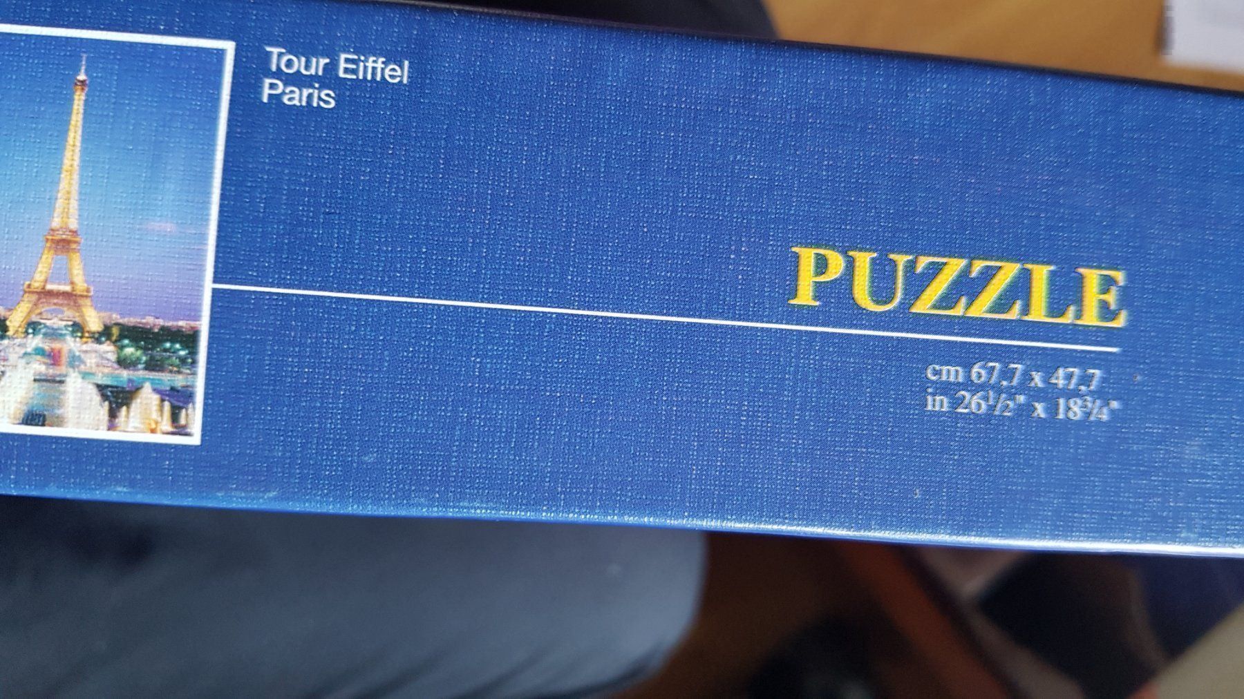 Puzzle: Puzzle 1000tlg Eifelturm B – Usato da Schwarzenburg venduto da Flamingo07 1