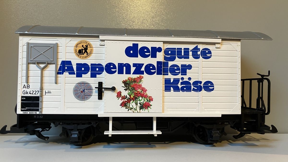 LGB Modellini di ferrovie: LGB Spur G Güterwagen – Usato da Vättis venduto da Toesser 6