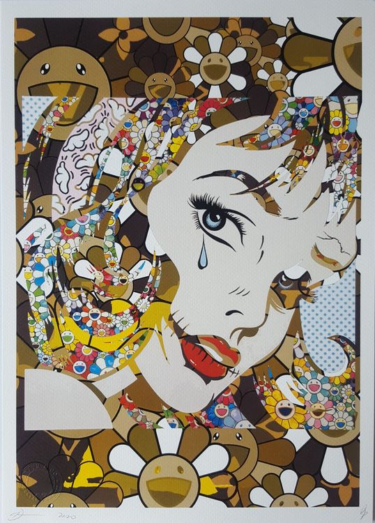 Death NYC Ltd Ed Graffiti Pop Art Druck " Murakami Roy Girl Kaufen auf Ricardo