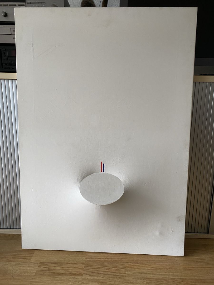 Poster & Bilder: Stilvolles Originalgemaelde "Der Andere" von W.Lobsiger! – Gebraucht aus Dulliken von Zuchu