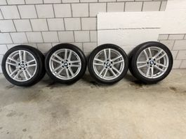 BMW 18 Zoll Alufelgen mit Continental Winterreifen+ 4 zusät