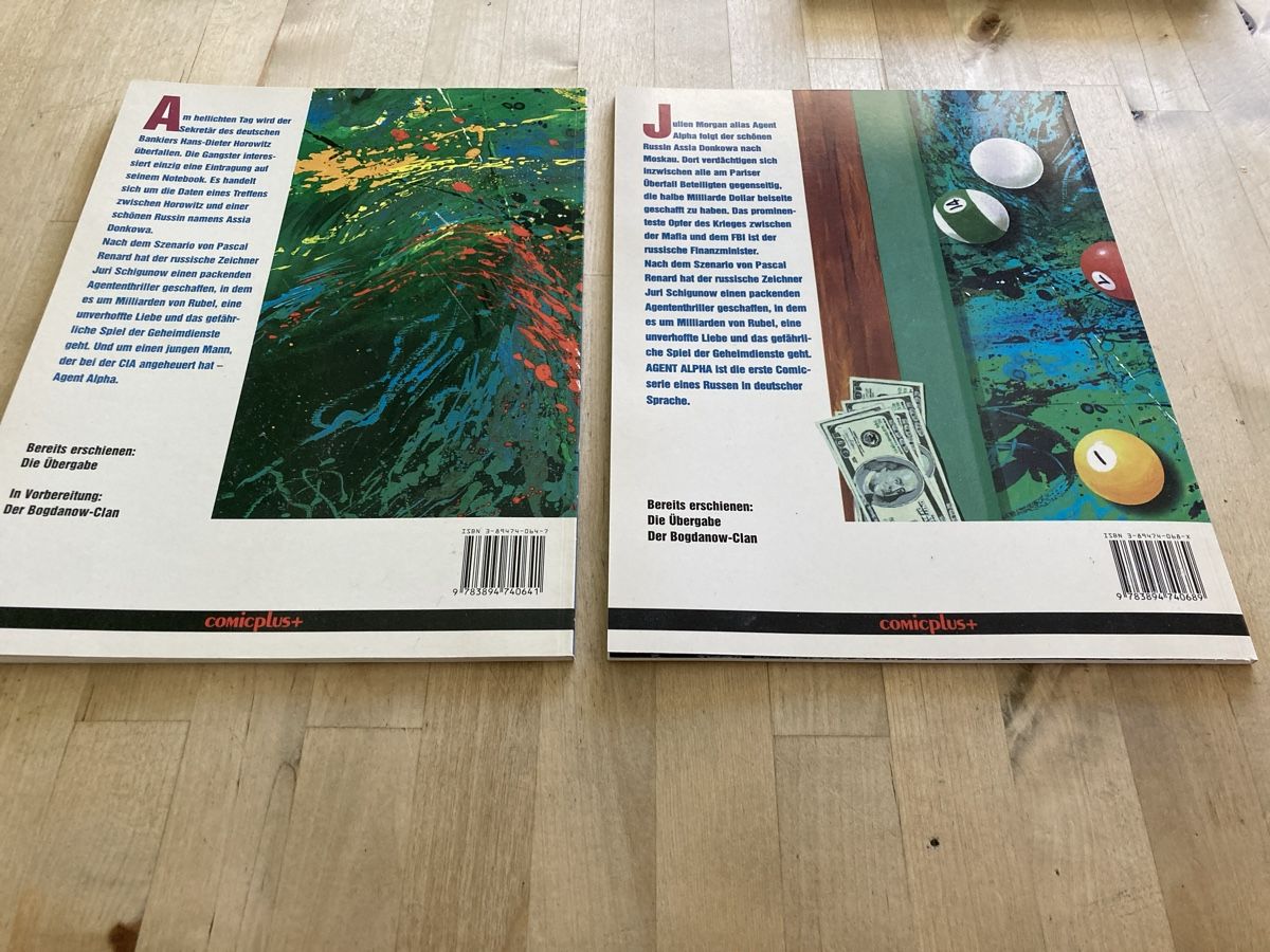 Fumetti: Agent Alpha Band 1 und 2 – Nuovo (secondo la descrizione) da Zürich venduto da msxmsx 1