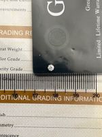 Moissanit Edelstein Marquise Brilliant 0.2ct mit GRA Zert.