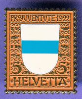 PTT  Pro Juventute 1922  ZUG