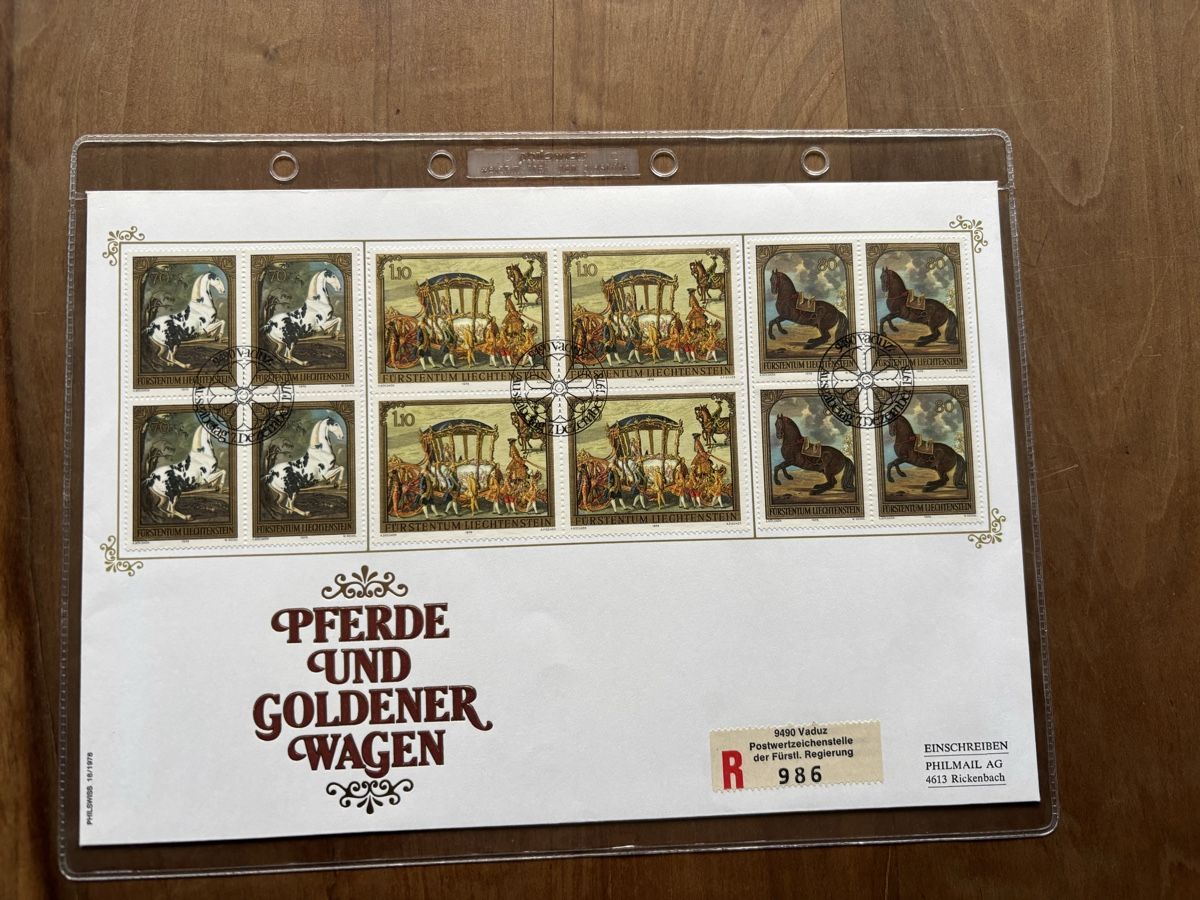 Buste & buste per spedizione: Briefmarken1978 Vaduz – Nuovo (secondo la descrizione) da Stachen venduto da miggi2000