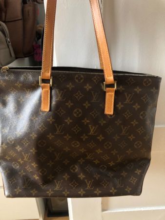 Louis Vuitton Monogramm Tasche Handtasche gross Vintage